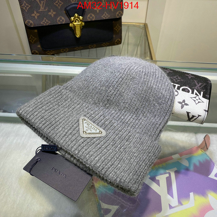 Cap (Hat)-Prada top brands like ID: HV1914 $: 32USD