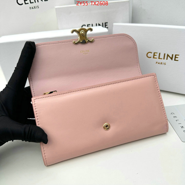 CELINE Bags(4A)-Wallet wholesale replica shop ID: TX2608 $: 55USD,