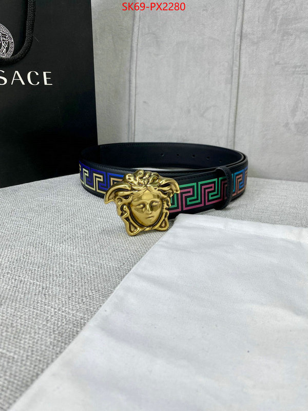 Belts-Versace luxury fashion replica designers ID: PX2280 $: 69USD