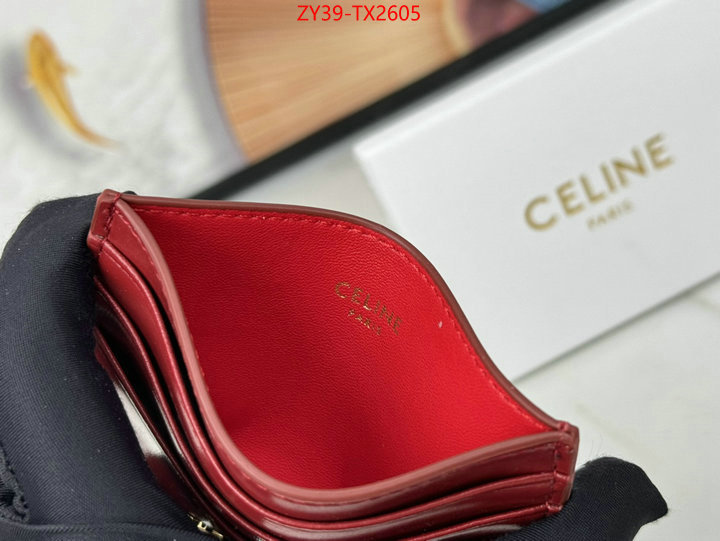 CELINE Bags(4A)-Wallet high quality happy copy ID: TX2605 $: 39USD,