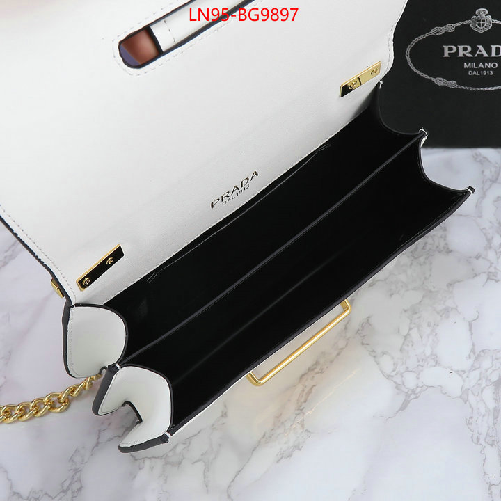 Prada Bags (4A)-Diagonal- fake high quality ID: BG9897 $: 95USD,