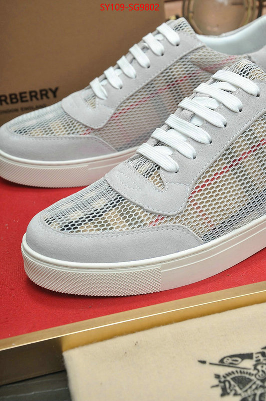 Men Shoes-Burberry replica sale online ID: SG9802 $: 109USD