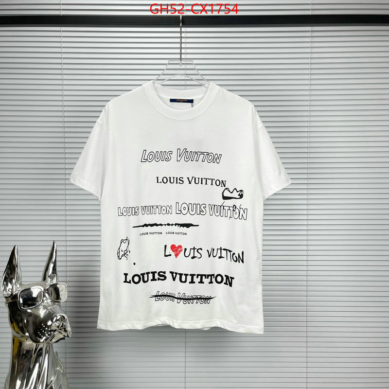 Clothing-LV replica wholesale ID: CX1754 $: 52USD