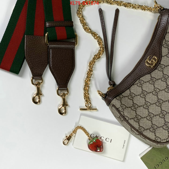 Gucci Bags(4A)-Handbag- shop designer ID: BX1874 $: 79USD,