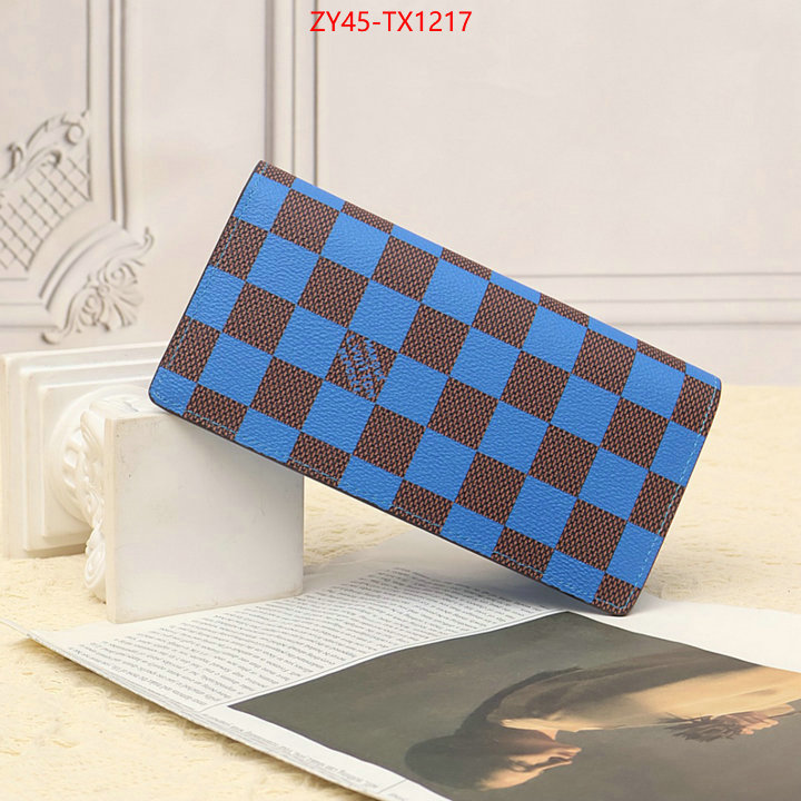 LV Bags(4A)-Wallet replica aaaaa designer ID: TX1217 $: 45USD,