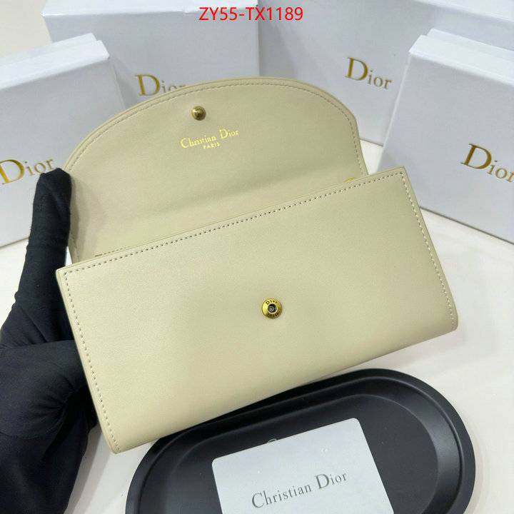 Dior Bags(4A)-Wallet- outlet sale store ID: TX1189 $: 55USD,