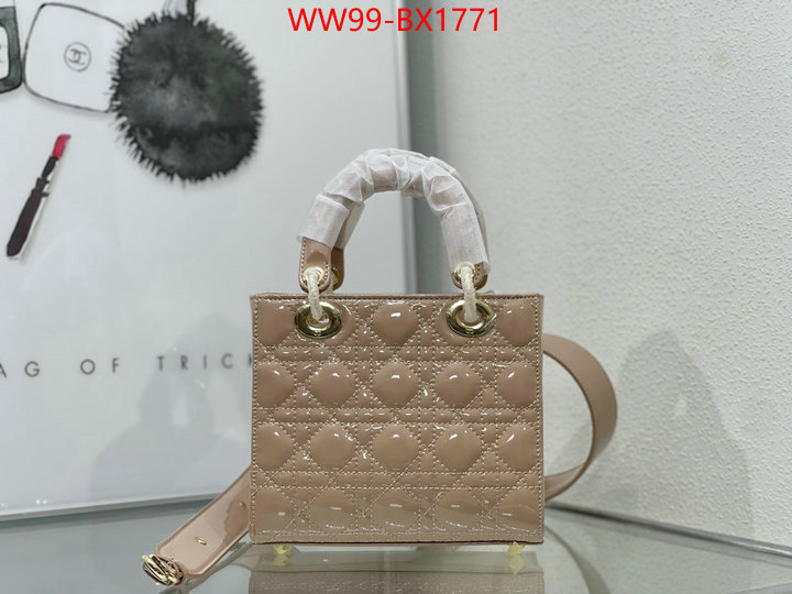 Dior Bags(4A)-Lady- unsurpassed quality ID: BX1771 $: 99USD