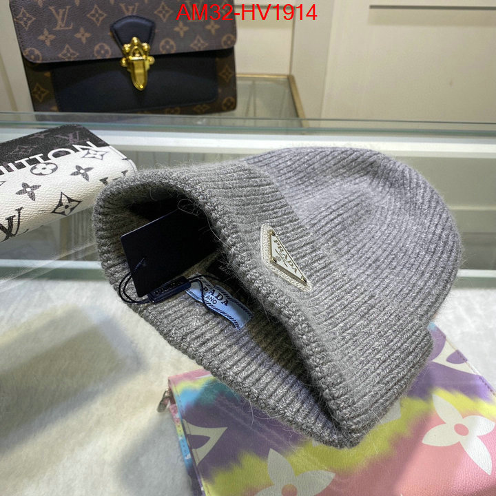 Cap (Hat)-Prada top brands like ID: HV1914 $: 32USD