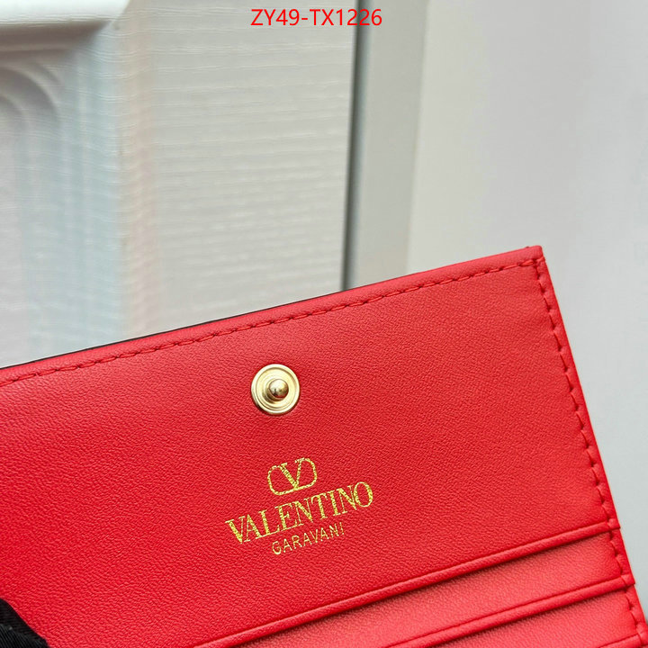 Valentino Bags(4A)-Wallet where to buy high quality ID: TX1226 $: 49USD,