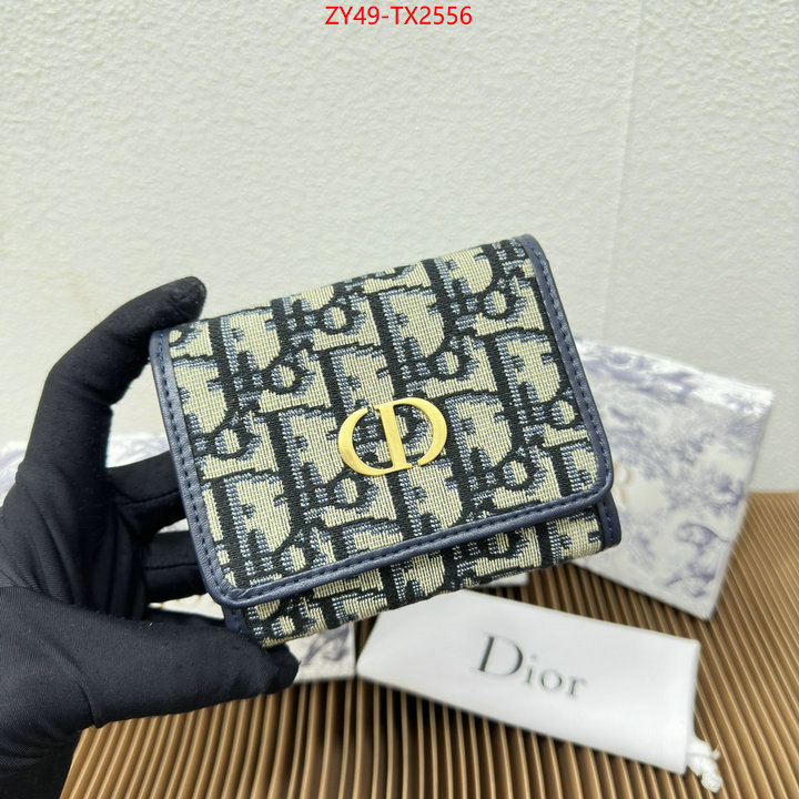 Dior Bags(4A)-Wallet- sell high quality ID: TX2556 $: 49USD,