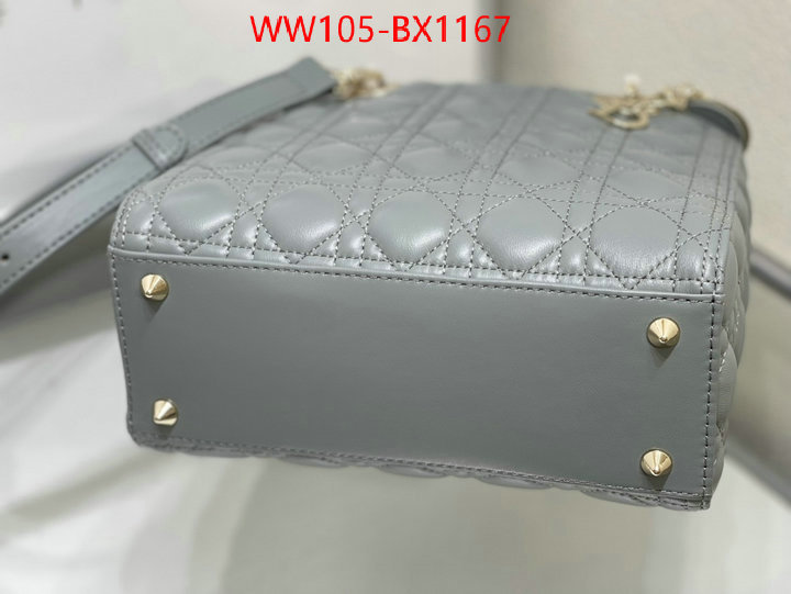 Dior Bags(4A)-Lady- high quality 1:1 replica ID: BX1167 $: 105USD,