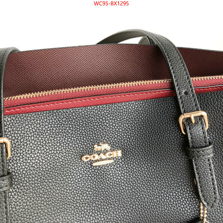 Coach Bags(4A)-Tote- replcia cheap ID: BX1295 $: 95USD,