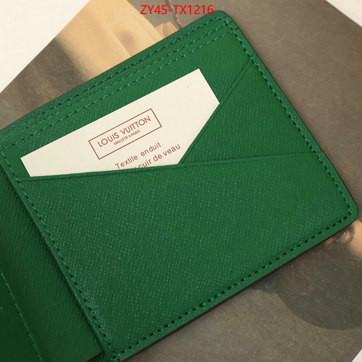 LV Bags(4A)-Wallet buy replica ID: TX1216 $: 45USD,