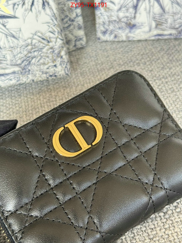 Dior Bags(4A)-Wallet- where should i buy to receive ID: TX1191 $: 95USD,