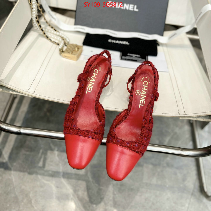 Women Shoes-Chanel fake designer ID: SG5812 $: 109USD