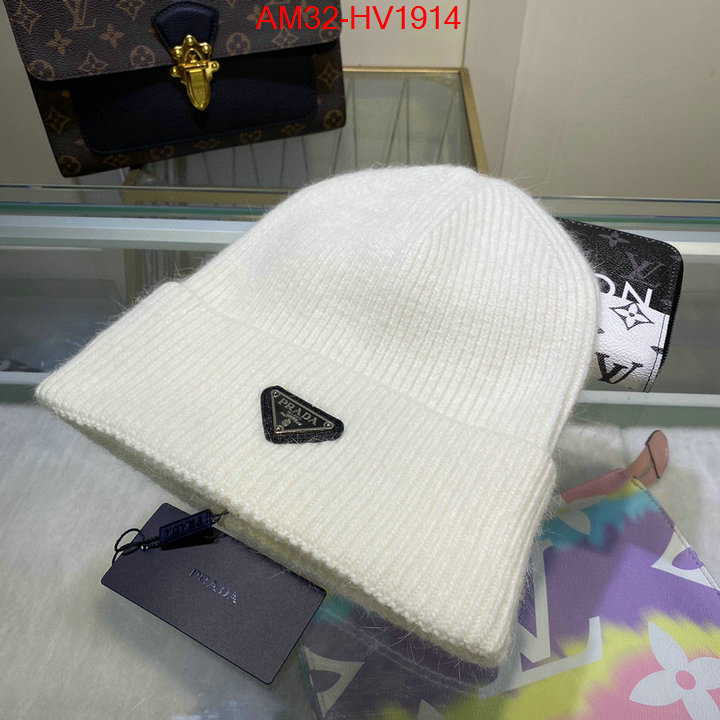 Cap (Hat)-Prada top brands like ID: HV1914 $: 32USD