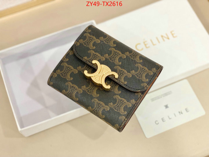 CELINE Bags(4A)-Wallet at cheap price ID: TX2616 $: 49USD,