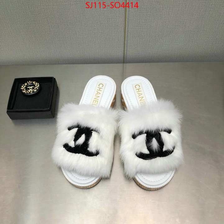 Women Shoes-Chanel buy cheap ID: SO4414 $: 115USD