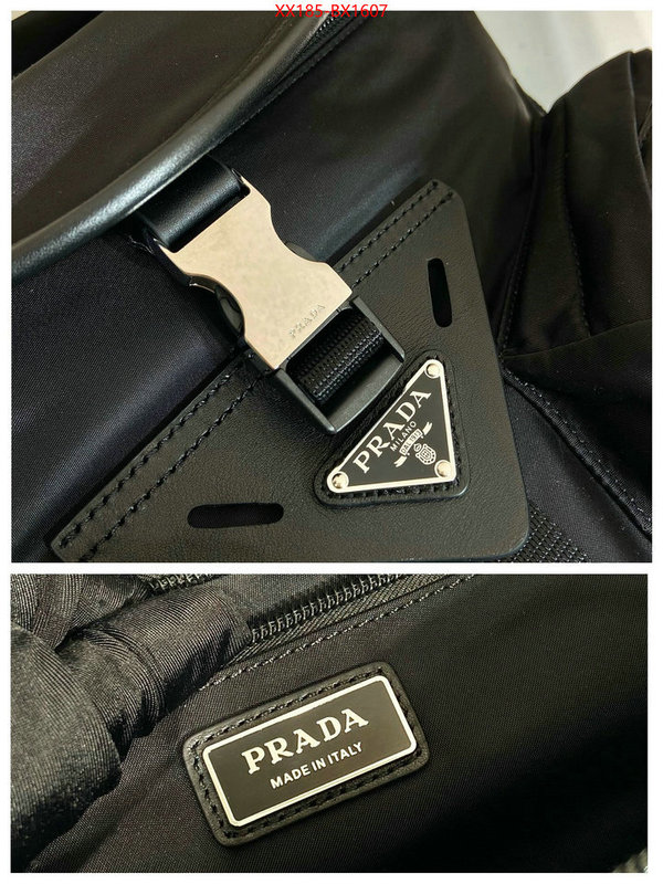 Prada Bags (TOP)-Diagonal- replica 2023 perfect luxury ID: BX1607 $: 185USD