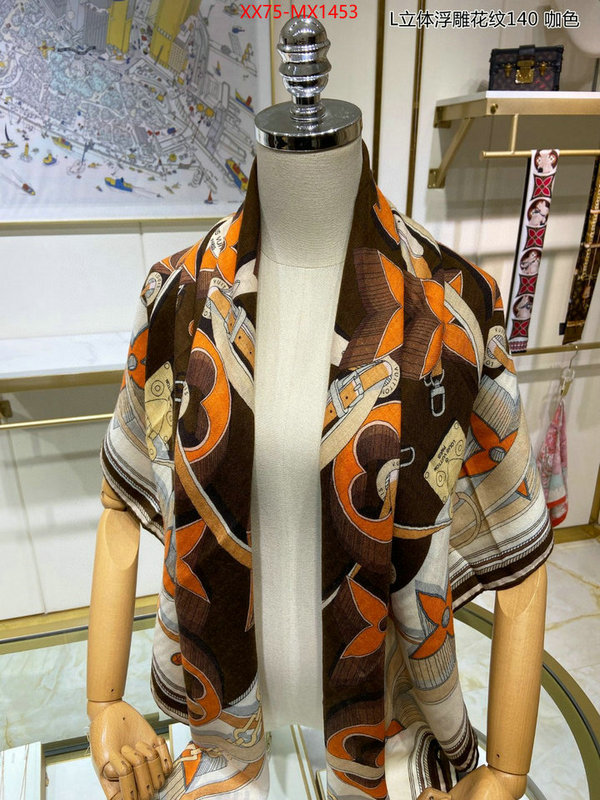 Scarf-LV customize best quality replica ID: MX1453 $: 75USD