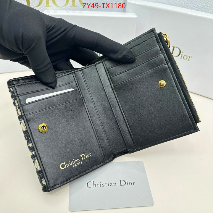 Dior Bags(4A)-Wallet- replicas buy special ID: TX1180 $: 49USD,