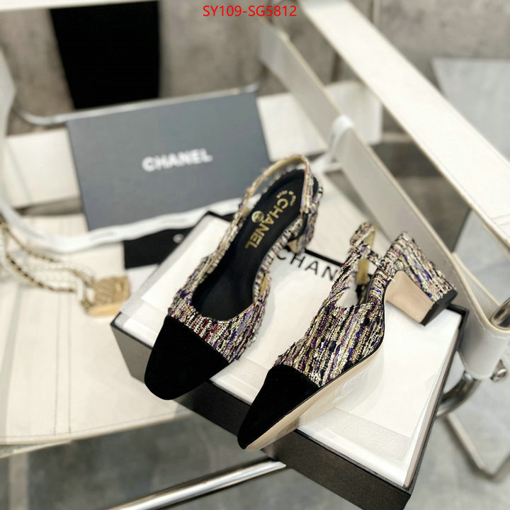 Women Shoes-Chanel fake designer ID: SG5812 $: 109USD