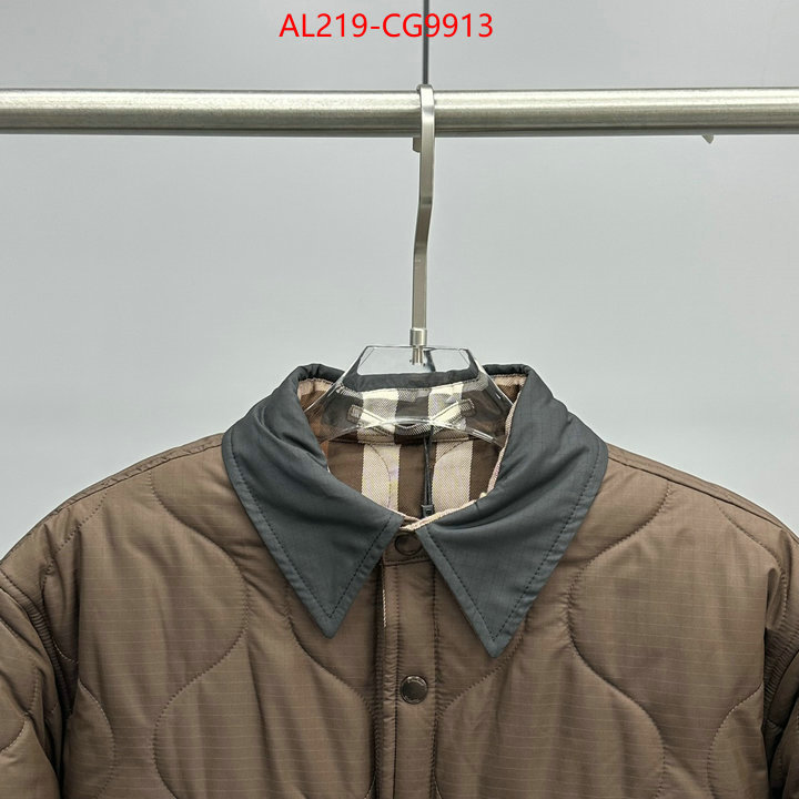 Down jacket Men-Burberry top perfect fake ID: CG9913 $: 219USD