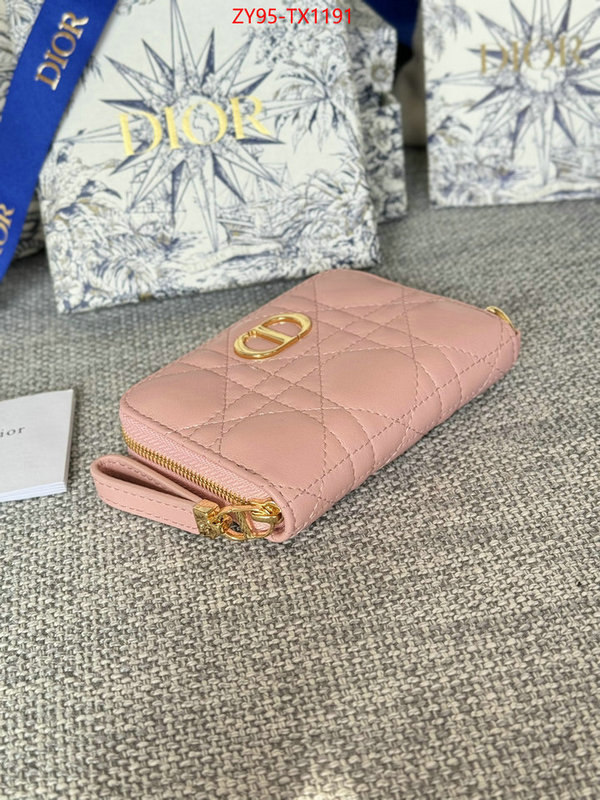 Dior Bags(4A)-Wallet- where should i buy to receive ID: TX1191 $: 95USD,