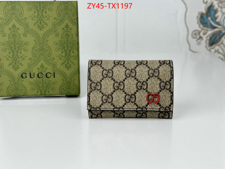 Gucci Bags(4A)-Wallet- perfect ID: TX1197 $: 45USD,