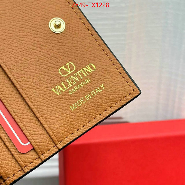 Valentino Bags(4A)-Wallet best luxury replica ID: TX1228 $: 49USD,