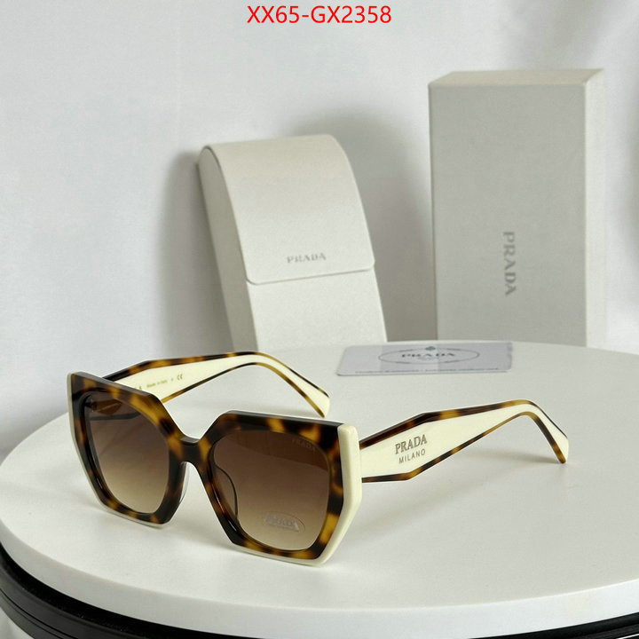 Glasses-Prada where to buy ID: GX2358 $: 65USD