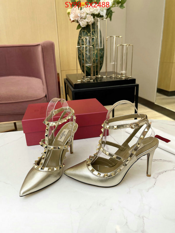 Women Shoes-Valentino sell online luxury designer ID: SX2488 $: 99USD