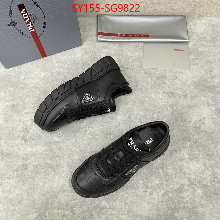 Men shoes-Prada counter quality ID: SG9822 $: 155USD