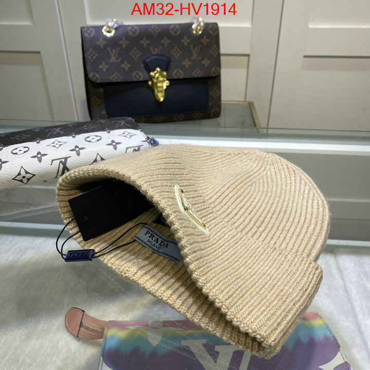 Cap (Hat)-Prada top brands like ID: HV1914 $: 32USD