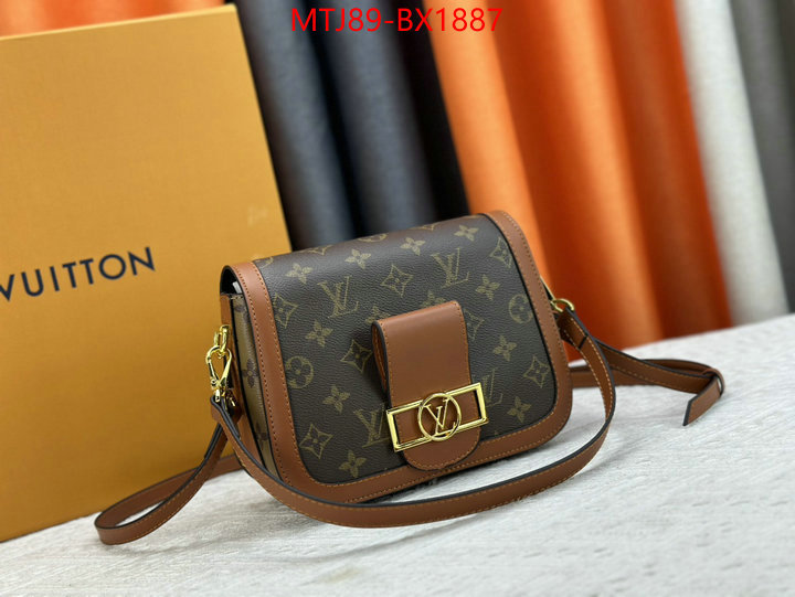 LV Bags(4A)-Pochette MTis Bag- aaaaa+ quality replica ID: BX1887 $: 89USD,