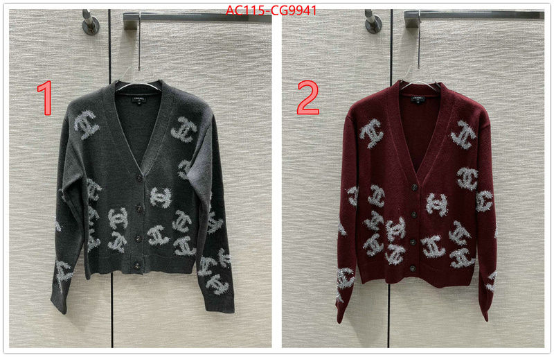 Clothing-Chanel buy best quality replica ID: CG9941 $: 115USD