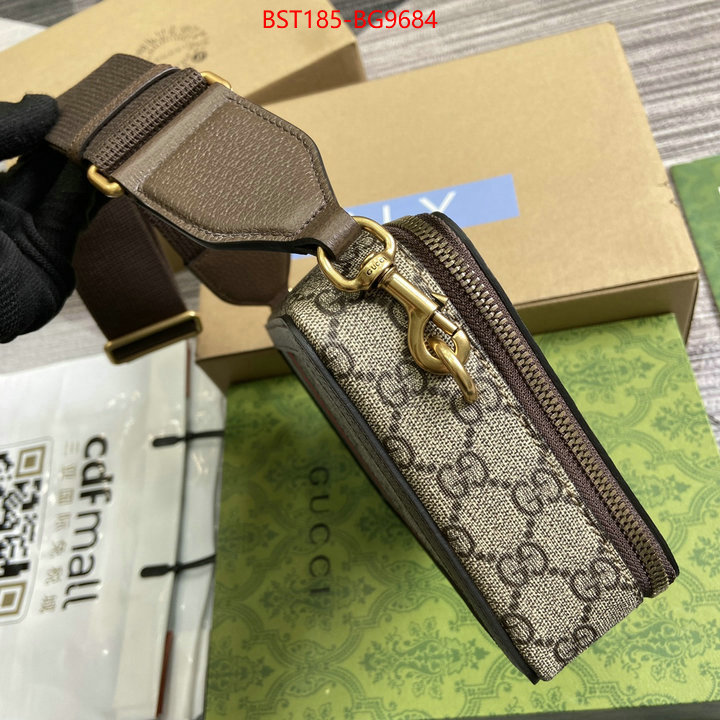 Gucci Bags(TOP)-Diagonal- where could you find a great quality designer ID: BG9684 $: 185USD,