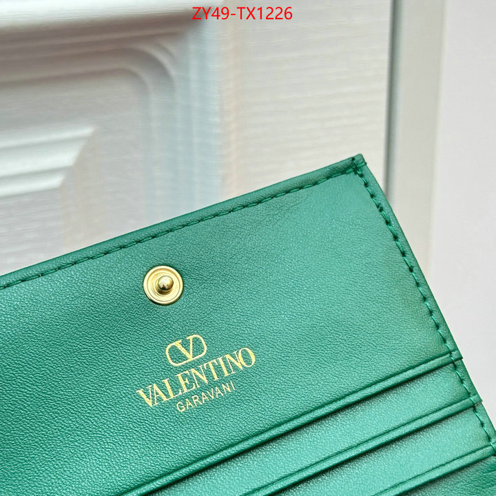 Valentino Bags(4A)-Wallet where to buy high quality ID: TX1226 $: 49USD,