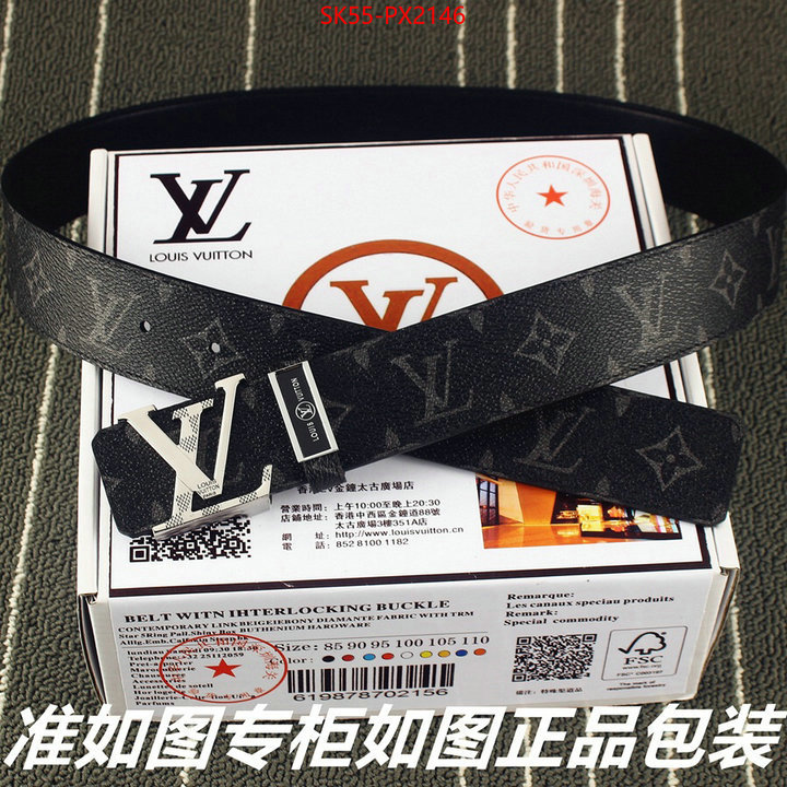 Belts-LV best replica 1:1 ID: PX2146 $: 55USD