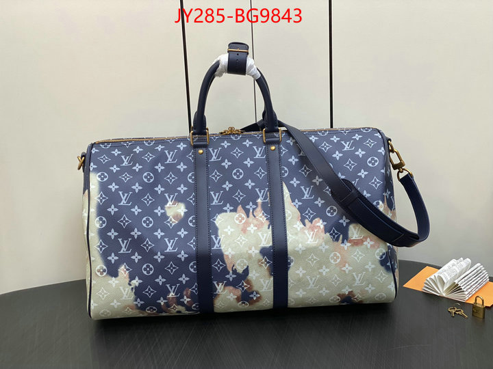 LV Bags(TOP)-Keepall BandouliRe 45-50- we provide top cheap aaaaa ID: BG9843 $: 285USD,