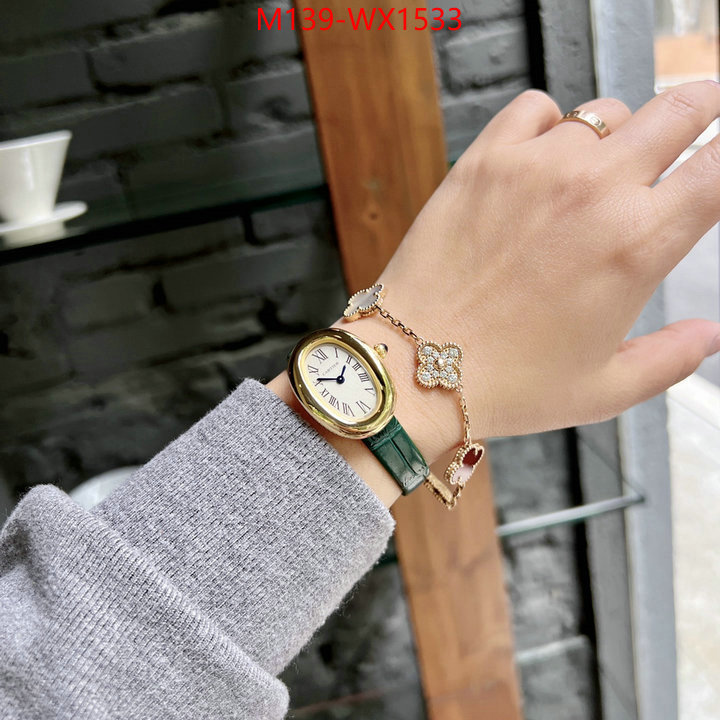 Watch(4A)-Cartier highest quality replica ID: WX1533 $: 139USD