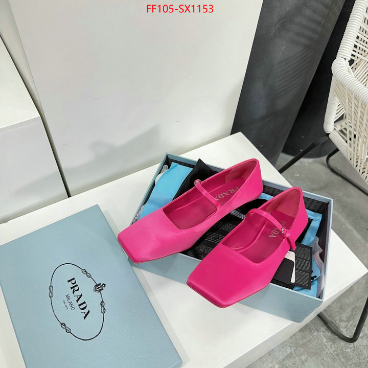 Women Shoes-Prada aaaaa+ quality replica ID: SX1153 $: 105USD