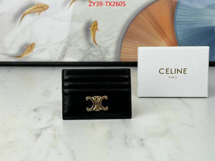 CELINE Bags(4A)-Wallet high quality happy copy ID: TX2605 $: 39USD,