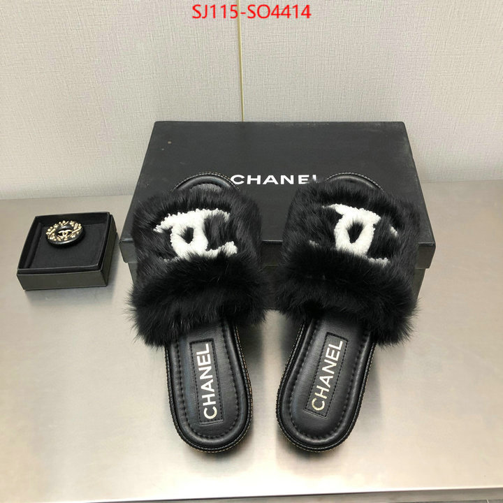 Women Shoes-Chanel buy cheap ID: SO4414 $: 115USD