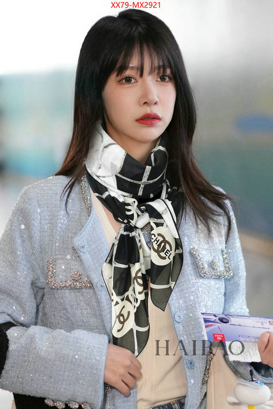 Scarf-Chanel buy the best replica ID: MX2921 $: 79USD