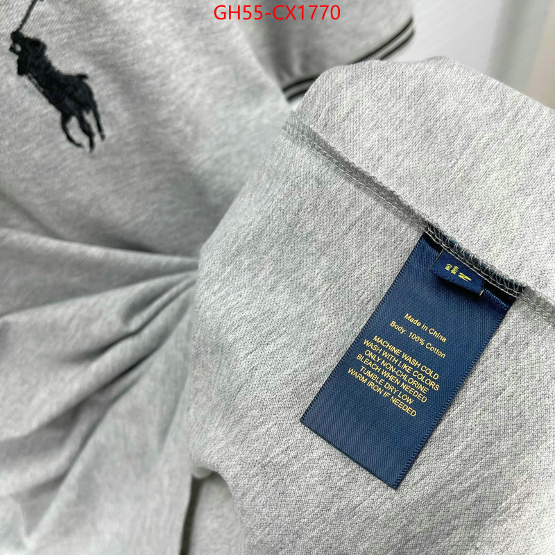 Clothing-Polo Ralph Lauren buying replica ID: CX1770 $: 55USD