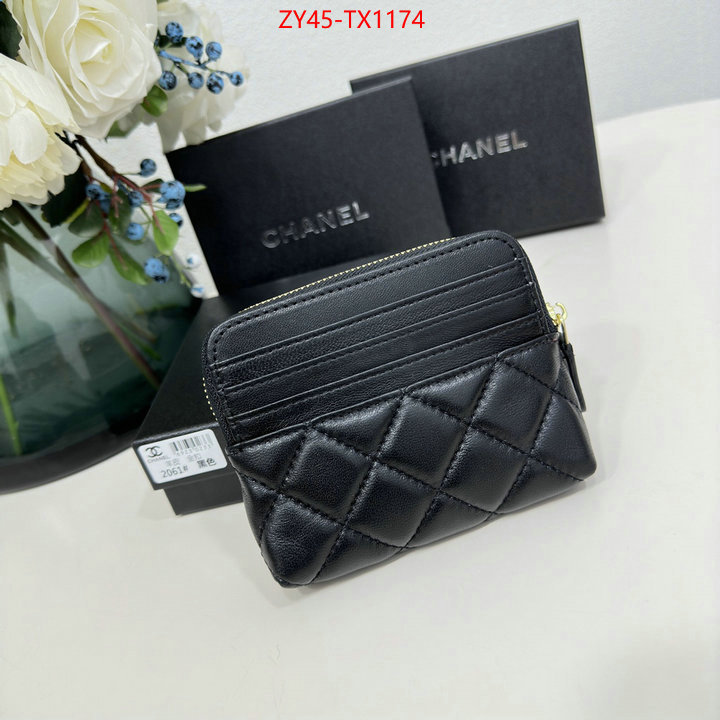 Chanel Bags(4A)-Wallet- what is a 1:1 replica ID: TX1174 $: 45USD,