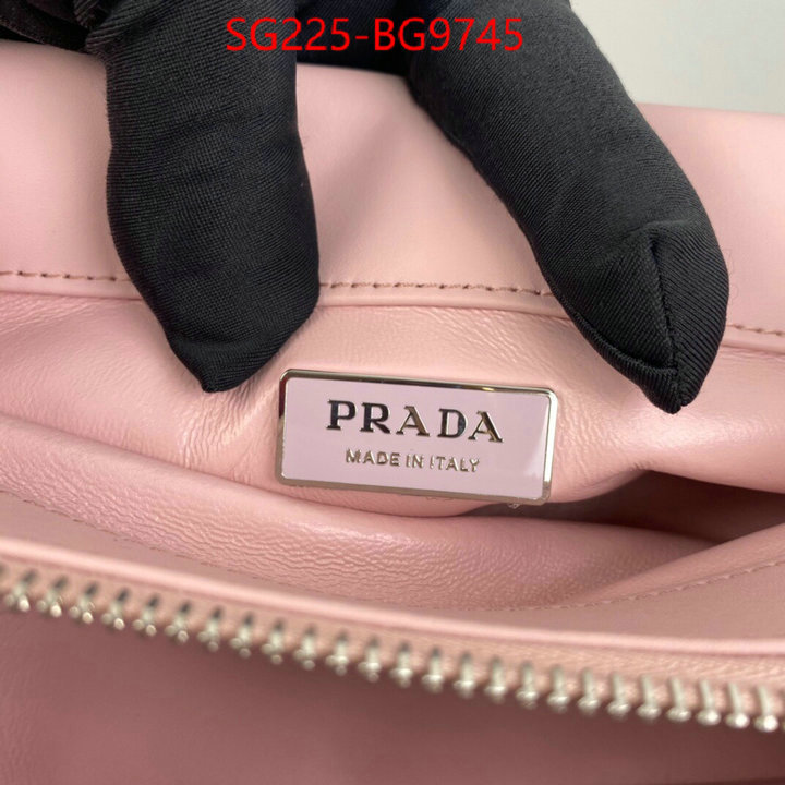 Prada Bags (TOP)-Handbag- replica aaaaa+ designer ID: BG9745 $: 225USD,