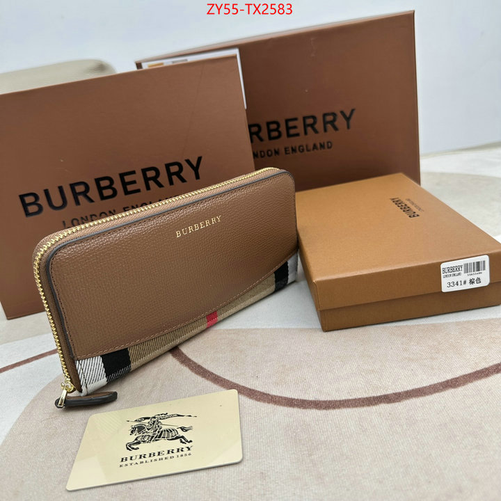 Burberry Bags(4A)-Wallet highest quality replica ID: TX2583 $: 55USD,