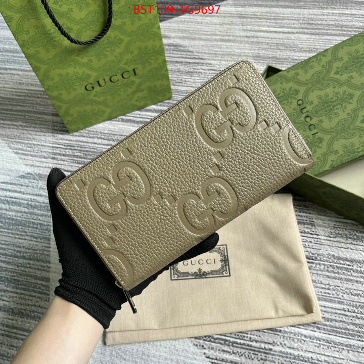 Gucci Bags(TOP)-Wallet- best designer replica ID: TG9697 $: 109USD,